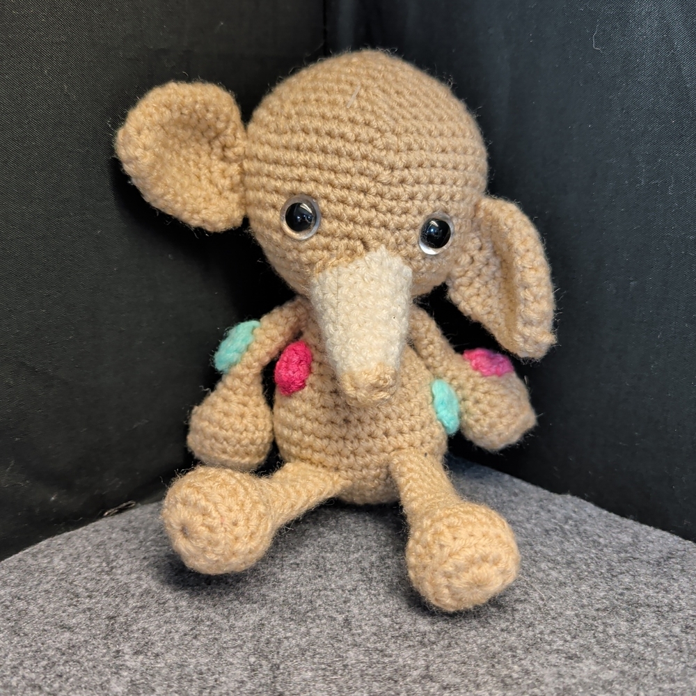 Handmade Crochet Elephant Plush